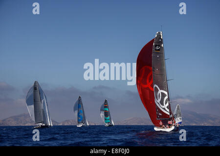 AUDI MED CUP, CARTAGENA, REGION MURCIA Stockfoto