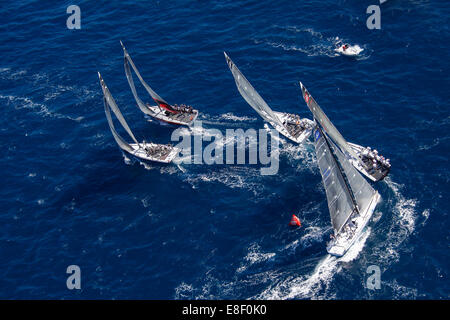 AUDI MED CUP, CARTAGENA, REGION MURCIA Stockfoto