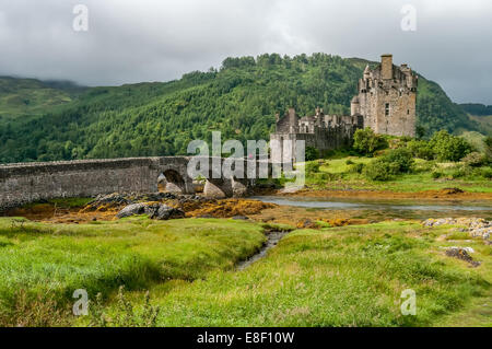 Eilean Donan Castle, Schottland Stockfoto