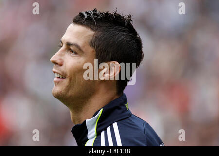 CRISTIANO RONALDO, REAL MADRID, FUßBALL, SPIELER Stockfoto