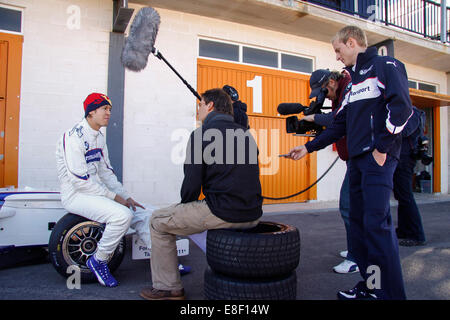 SEBASTIAN VETTEL, FORMEL 1 FAHRER Stockfoto