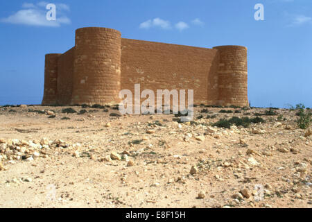 Deutsche Mausoleum, Tobruk, Libyen. Stockfoto