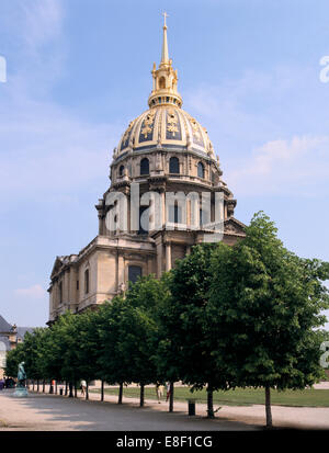 Les Invalides, Paris, Frankreich Stockfoto