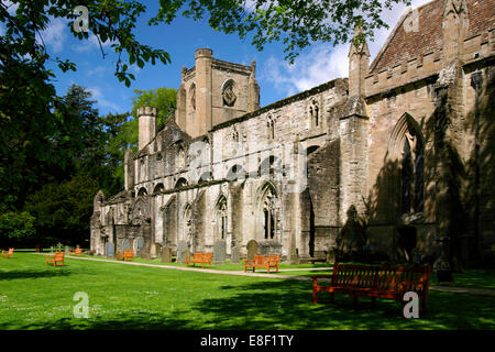 Dunkeld Kathedrale, Perthshire, Schottland. Stockfoto