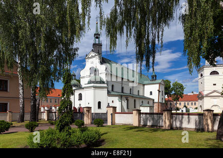 Stiftsbasilika in Pułtusk von 1449, Masowien, Polen Stockfoto