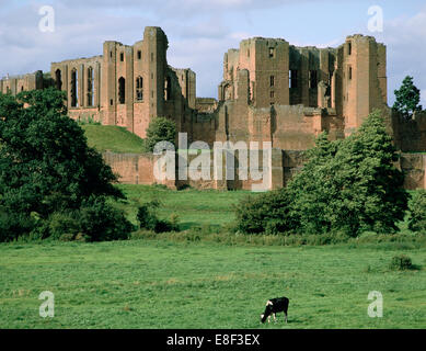 Kenilworth Castle, Warwickshire. Stockfoto