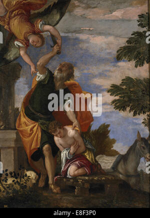 Die Opferung Isaaks. Künstler: Veronese, Paolo (1528-1588) Stockfoto