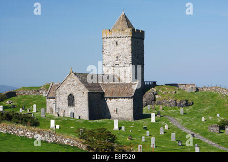 St. Clemens Kirche, Rodel, Insel Harris, äußeren Hebriden, Schottland, 2009. Stockfoto