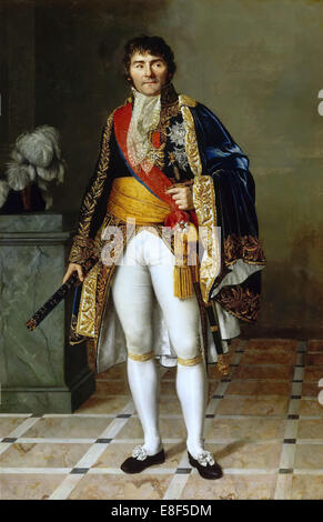 Portrait von François-Joseph Lefebvre (1755-1820), Marschall des Reiches. Artist: Césarine Davin-Mirvault, Henriette (1773-1844) Stockfoto