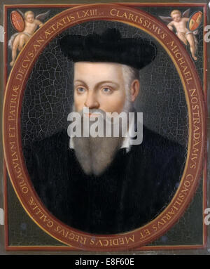 Michel de Nostredame, genannt Nostradamus (1503-1566). Künstler: Granet, François Marius (1775-1849) Stockfoto