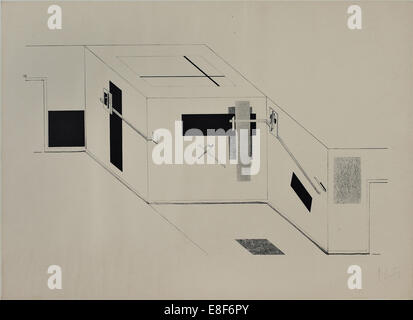 Proun. Künstler: Lissitzky, El (1890-1941) Stockfoto