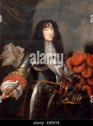 Philippe i., Herzog von Orléans (1640-1701). Künstler: Mathieu, Antoine (ca. 1631-1673) Stockfoto