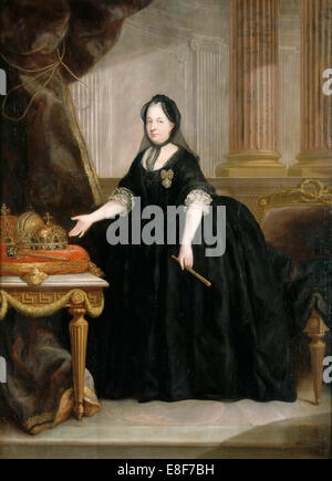 Porträt der Kaiserin Maria Theresia von Österreich (1717-1780). Künstler: Maron, Anton von (1733-1808) Stockfoto