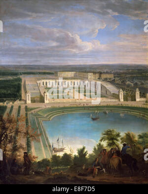 L ' Orangerie du Château de Versailles. Künstler: Martin, Jean-Baptiste (1659-1735) Stockfoto