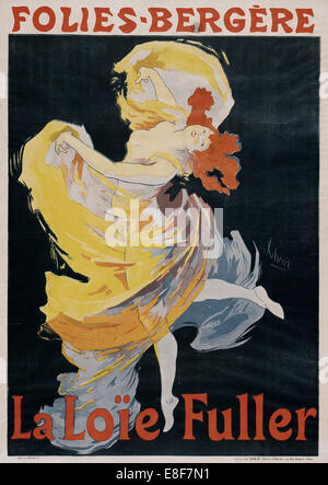 Loïe Fuller (Poster). Künstler: Chéret, Jules (1836-1932) Stockfoto