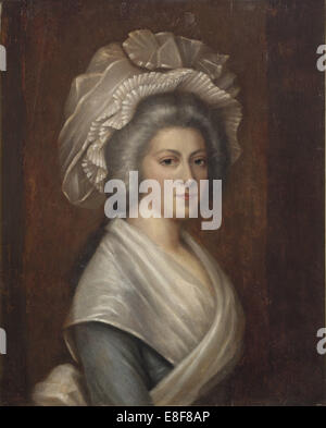 Madame Élisabeth im Temple-Gefängnis. Künstler: Kucharski, Alexandre (1741-1819) Stockfoto