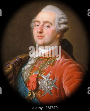 Porträt des Königs Louis XVI (1754-1793). Artist: Callet, Antoine-François (1741-1823) Stockfoto