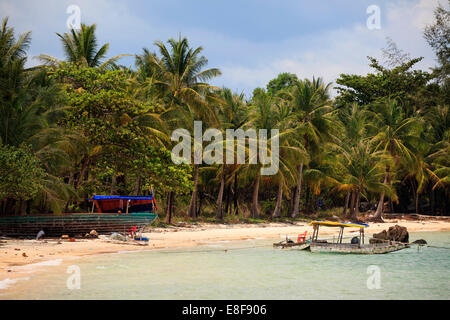 Vietnam, Phu Quoc, Cape Ganh Dau Stockfoto