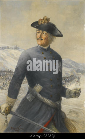 Leopold I., Fürst von Anhalt-Dessau (1676-1747), Generalfeldmarschall in der preußischen Armee. Artist: Korn, Max (Aktiv 20. Cen.) Stockfoto