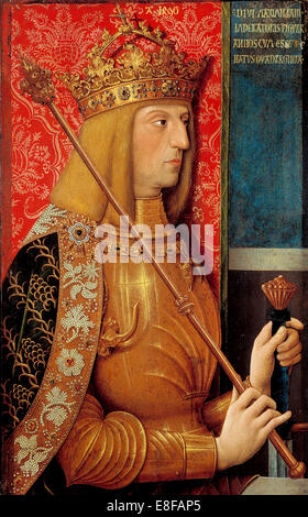 Porträt von Kaiser Maximilian ich (1459-1519). Künstler: Strigel, Bernhard (ca. 1460-1528) Stockfoto