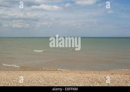 Schindelstrand, Dungeness, Kent, England, Vereinigtes Königreich Stockfoto