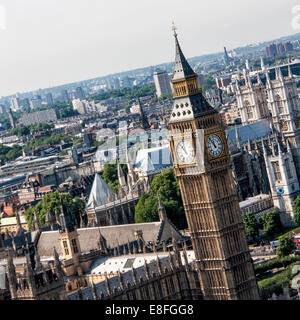 City Skyline, London, England, Großbritannien Stockfoto