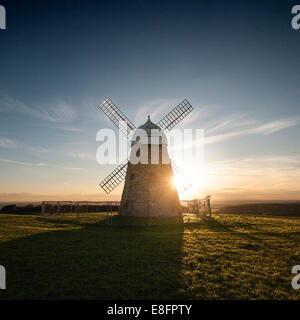 Vereinigtes Königreich, West Sussex, Halnaker Windmühle Stockfoto