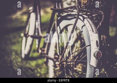 Norwegen, close-up Fahrrad der alten Stockfoto