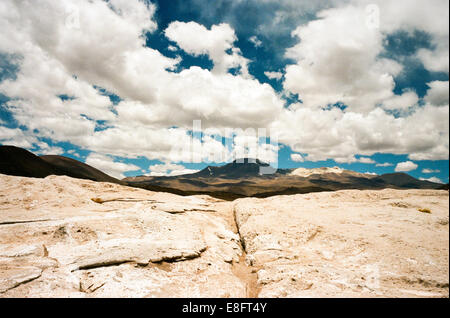 Chile, San Pedro de Atacam Bild des Berges Stockfoto