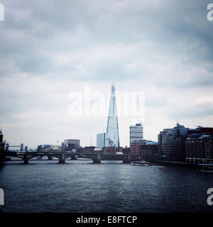 Großbritannien, England, London Skyline mit Splitter Stockfoto