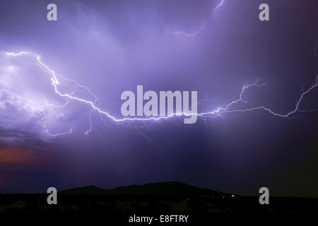 Monsunsturm, Arlington, Arizona, USA Stockfoto