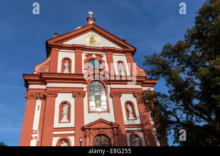 Kirche Mariä Himmelfahrt, Brandys nad Labem - Stara Boleslav Stockfoto