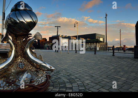 Hastings Zeitgenössische unabhängige Art Gallery, früher die Jerwood Galerie, Hastings. East Sussex, England, Großbritannien Stockfoto