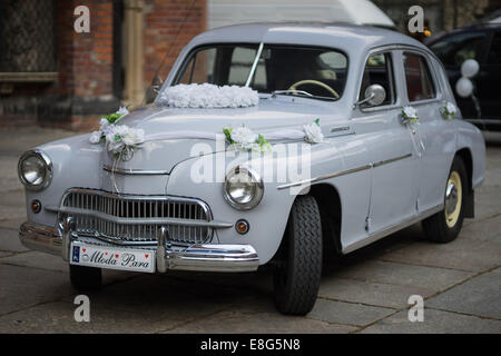 Warszawa M20 Pobieda Oldtimer Stockfoto