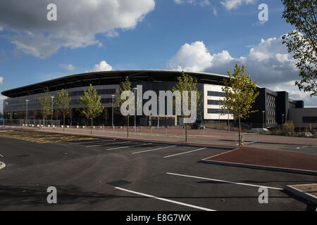 Milton Keyens, UK. 7. Oktober 2014. Die "StadiumMK" veranstalten 3 Spiele während der Rugby-Weltmeisterschaft 2015. Ein Testprogramm wird im April 2015 beginnen wo Northampton Saints Sarazenen an auf Samstag, 25. April 2015 übernehmen wird. Bildnachweis: Chris Yates/Alamy Live-Nachrichten Stockfoto