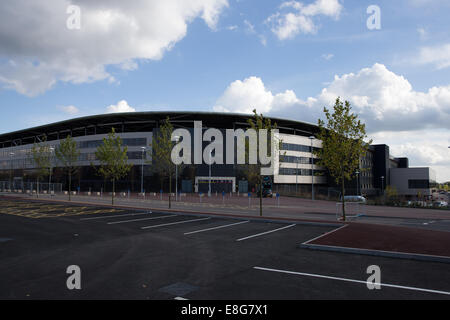 Milton Keyens, UK. 7. Oktober 2014. Die "StadiumMK" veranstalten 3 Spiele während der Rugby-Weltmeisterschaft 2015. Ein Testprogramm wird im April 2015 beginnen wo Northampton Saints Sarazenen an auf Samstag, 25. April 2015 übernehmen wird. Bildnachweis: Chris Yates/Alamy Live-Nachrichten Stockfoto