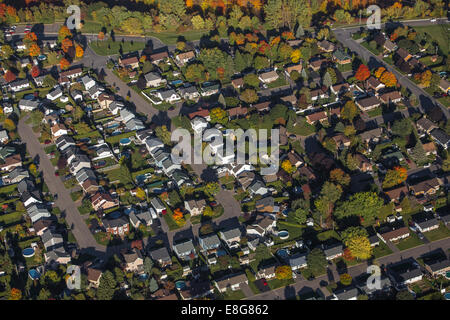 Québec (Stadt) Vorort von Loretteville abgebildet ist Stockfoto