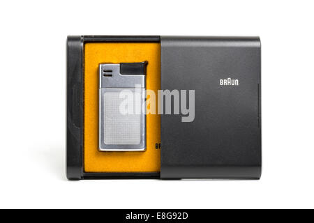 Braun Mach 2 leichter designed by Dieter Rams und Florian Seiffert, 1971 Stockfoto