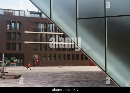 Europa; Belgien; Wallonien; Wallonne; Mons; Kulturhauptstadt Europas 2015; Theater; Le Manège; Théâtre du Manège; Architektur Stockfoto