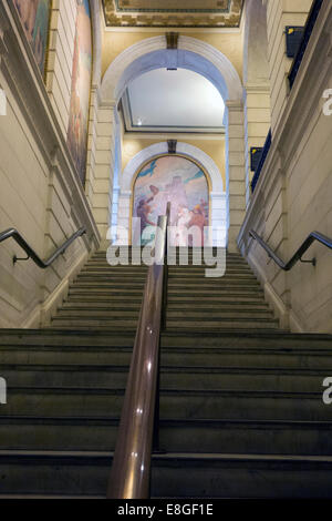 Staten Island Borough Hall Wandbilder Stockfoto