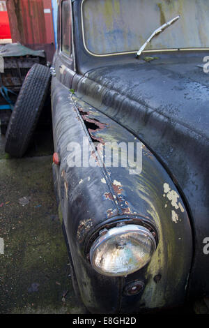 Verfallene London Taxis Stockfoto