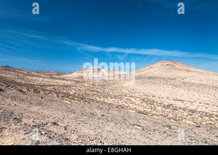 Berglandschaft in Jandia, Fuerteventura Stockfoto