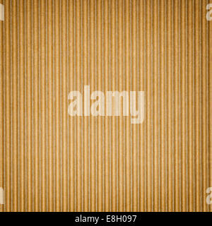 Braune Wellpappe Karton Textur Stockfoto