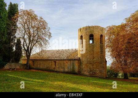 Pieve Corsignano Stockfoto