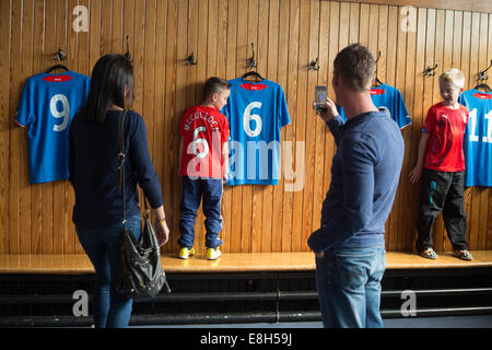 Rangers Football Club Ibrox Stadium, Glasgow, Schottland, Vereinigtes Königreich. Stockfoto