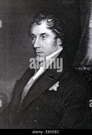 GEORGE HAMILTON-GORDON, 4. Earl of Aberdeen (1784 – 1860) britischen Tory Prime Minister von 1852 bis 1855. Stockfoto