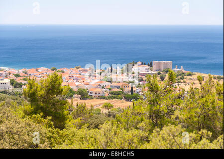 Pythagorio auf Samos Stockfoto