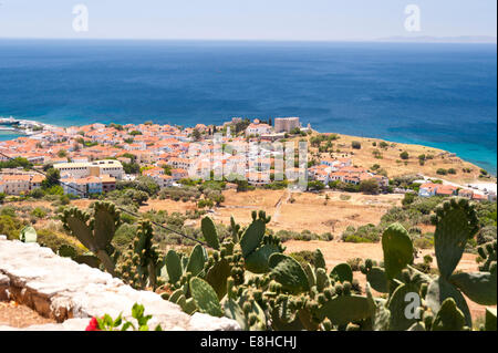 Pythagorio auf Samos Stockfoto