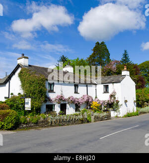 Schnalle Yeat Gästehaus nahe Sawrey Village, Nationalpark Lake District, Cumbria, England, UK Stockfoto