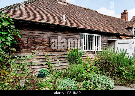 Backhaus im Garten von Austens Haus in Chawton, Hampshire, England, UK Stockfoto